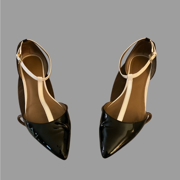 Calvin Klein Shoes - Calvin Klein Black and Cream Flats